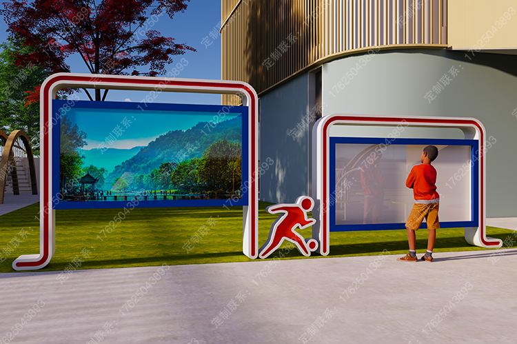 學?？ㄍㄟ\動宣傳欄長廊